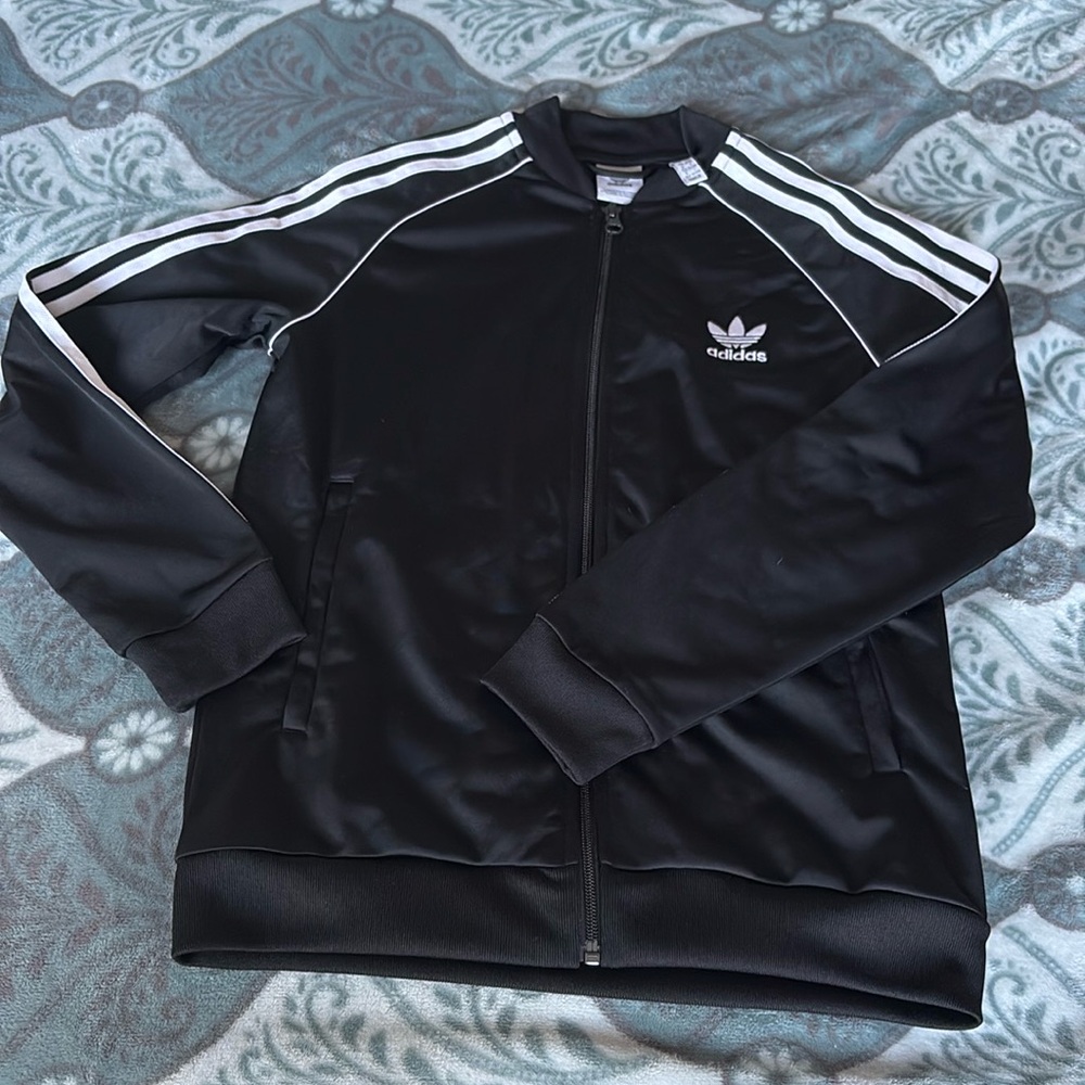 Used M, Black Adidas jacket